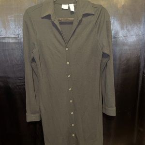 Old Navy Designer Collection black button up dress. Size M